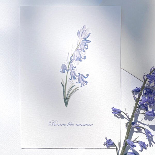 Carte jacinthe des bois