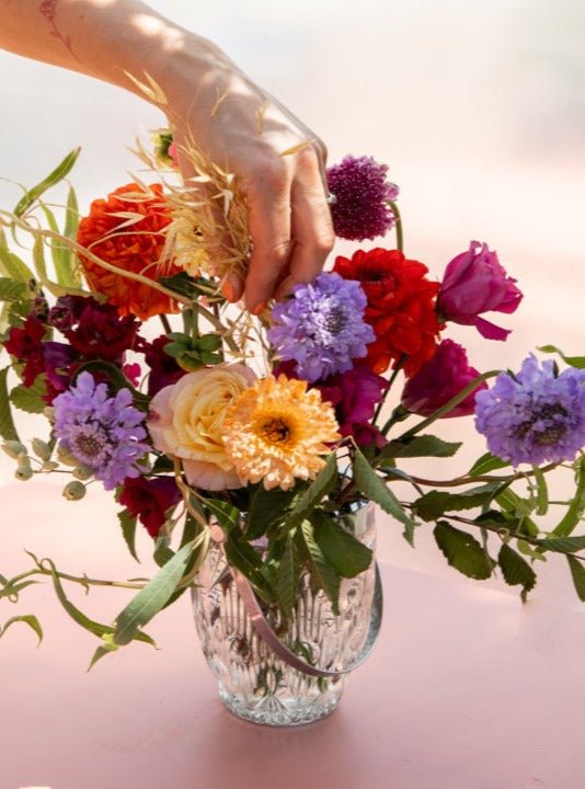 Cours intensif d'art floral chez Désirée à Paris.